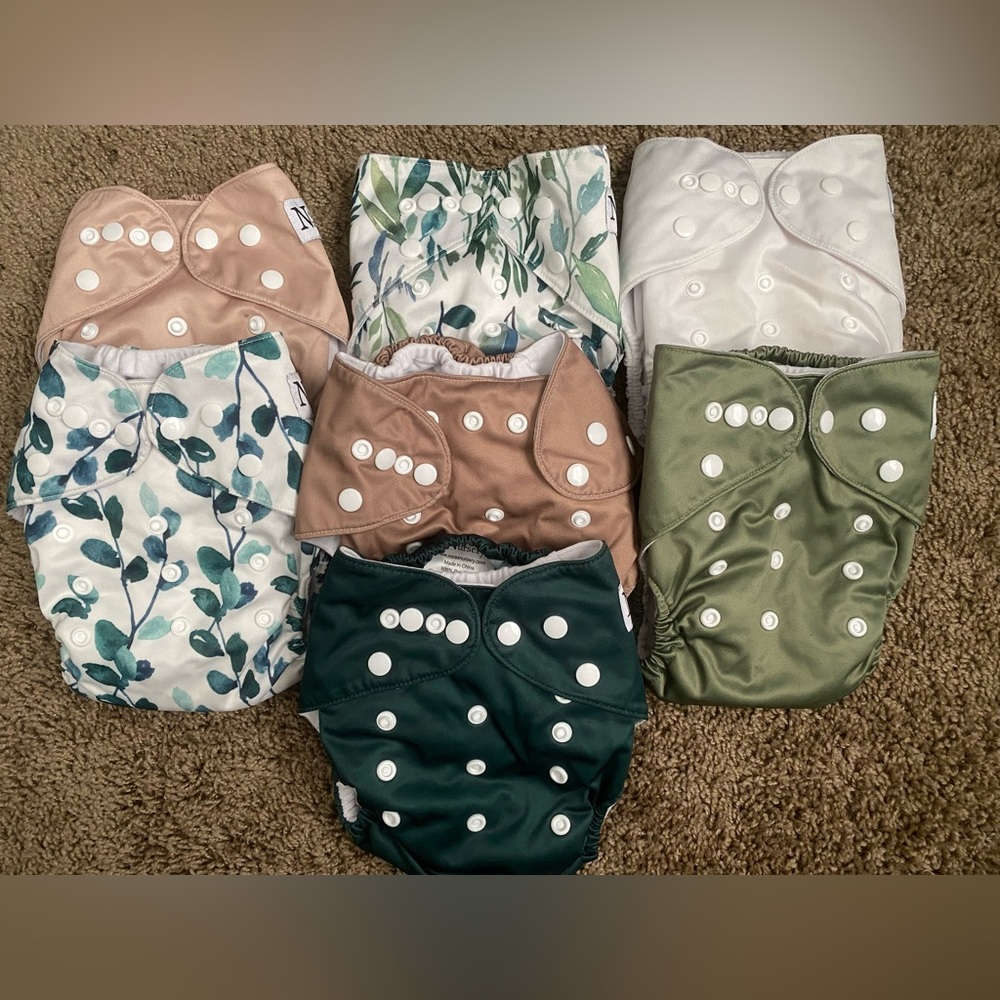 Nora’s Nursery Cloth Reusable Diapers